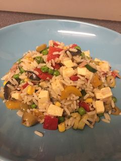 Foto di Insalata di riso con verdure