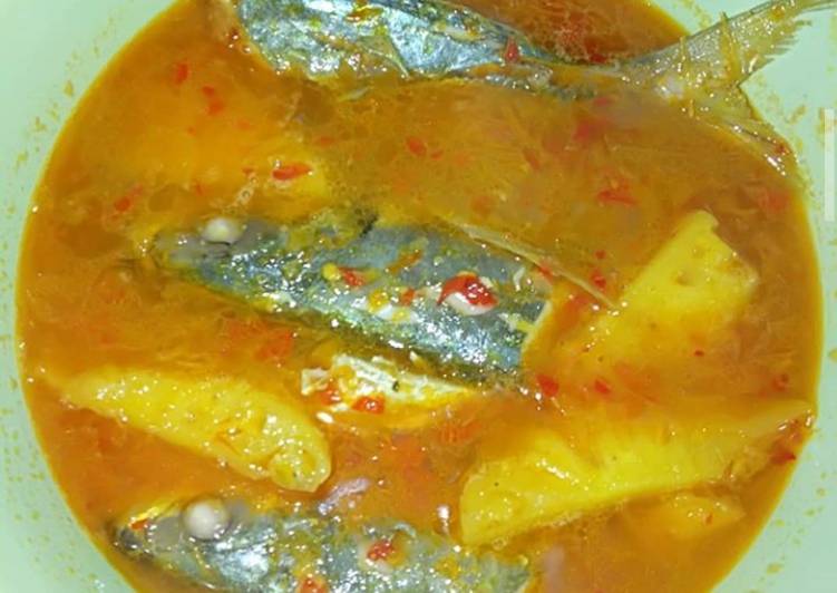 Resep Ikan kembung lempah nanas Anti Gagal