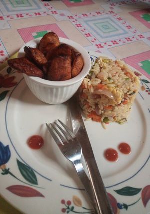 A picture of Egg Fried Rice.