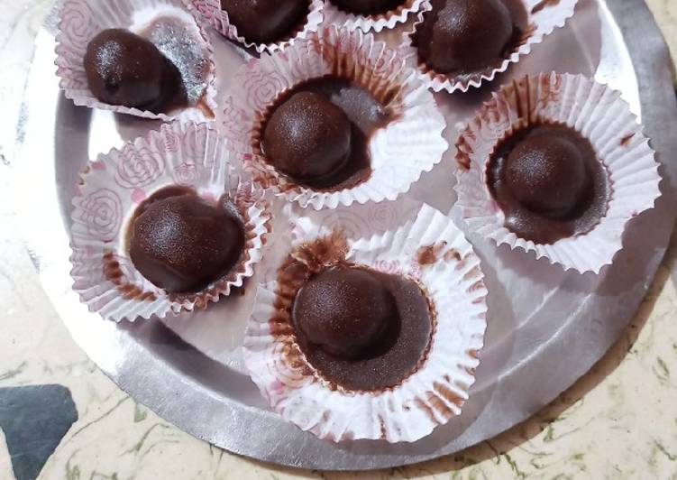Recipe of Homemade Chocolate balls