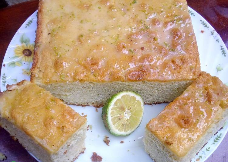 How to Make Super Quick Homemade Lemon Drizled cake #4weeksChallenge #Wheatflourrecipecontest