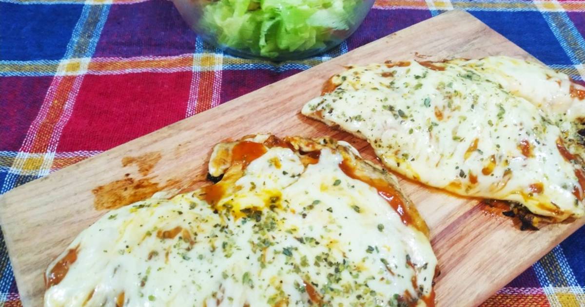 Suprema De Pollo A La Pizza Receta De Jessi B Cookpad