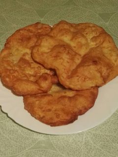 Hűtős lángos recept fotója