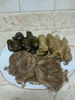 صورة لوصفة محشى كرنب و ورق عنب