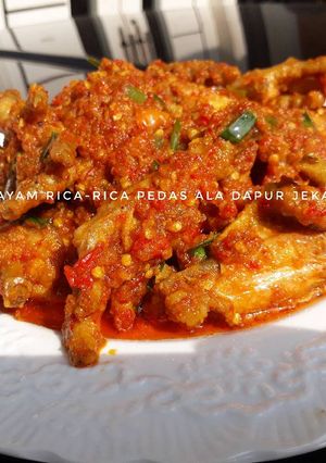 Foto resep Ayam rica-rica pedas