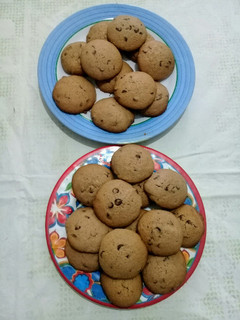 Una foto de Cookies con chips de chocolate!!