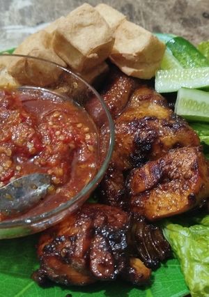 Foto resep Ayam Bakar Pedas Manis