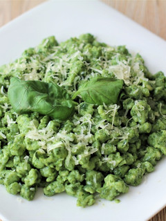 Una foto de Pasta Casera de Espinaca