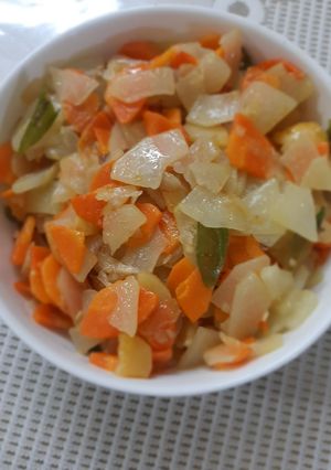 পেঁপে আলু গাজর দিয়া ভাজি রেসিপির প্রধান ছবি