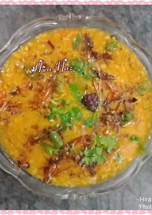 A picture of Mung aur masoor ki daal.