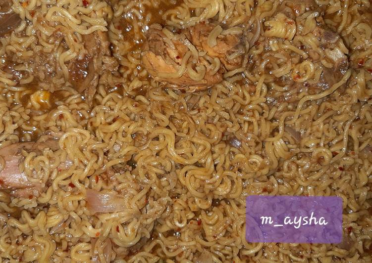 Recipe of Favorite Noodles peppersoup 😂😋