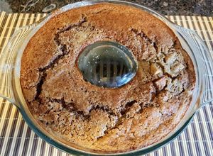Foto de Bolo Low Carb de maçã, banana e canela