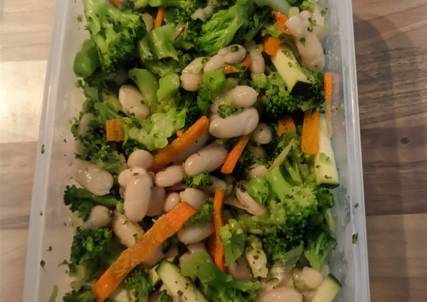 Ensalada de Alubias y Brócoli