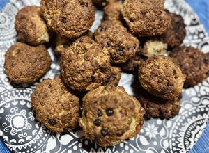 Una foto de Galletitas de avena y banana en la freidora de aire 🍪