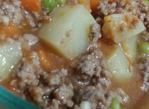Una foto de Picadillo de carne molida