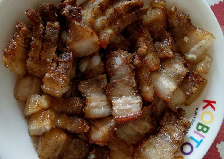 氣炸 豬五花 三層肉