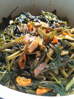 Foto resep Tumis kangkung pedas
