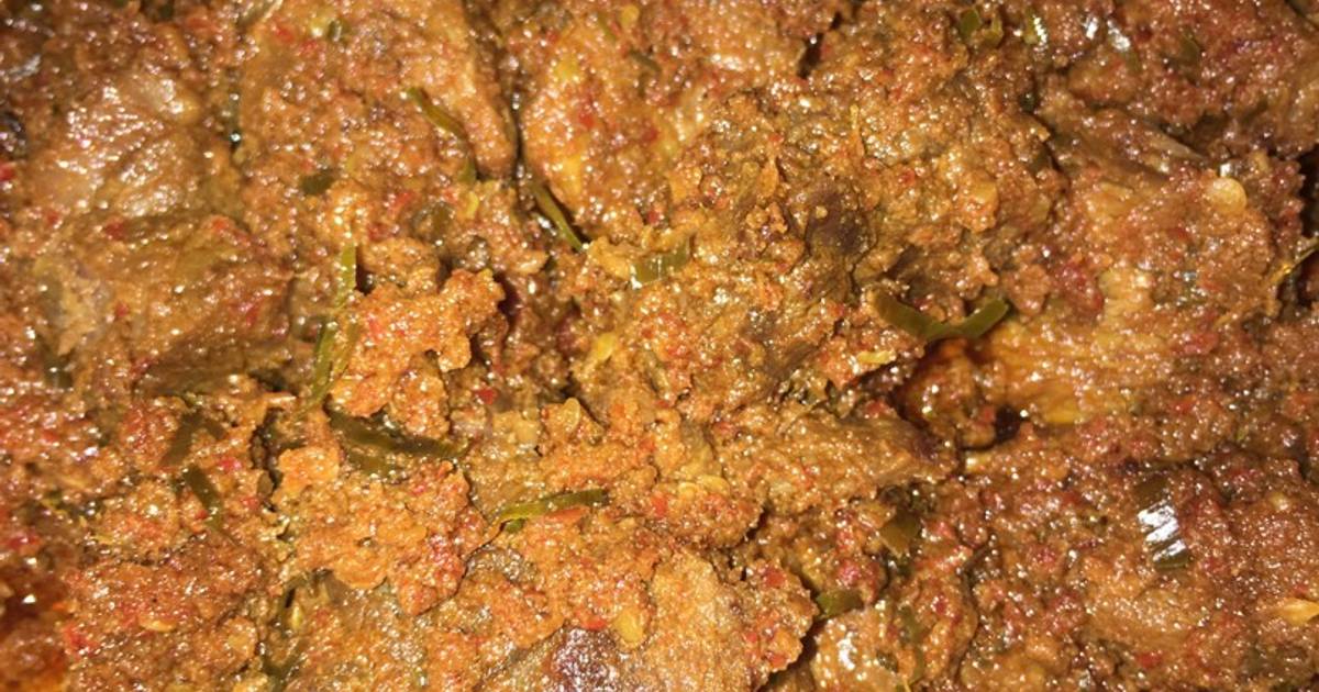  Resep  Rendang  daging khas padang   oleh Yolla Anggita 