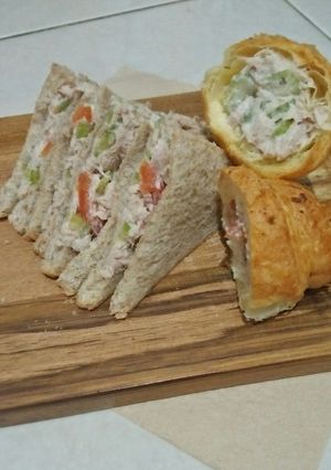 Foto resep Tuna sandwich