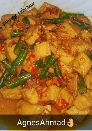 Foto resep Tumis Tahu Kacang Sederhana