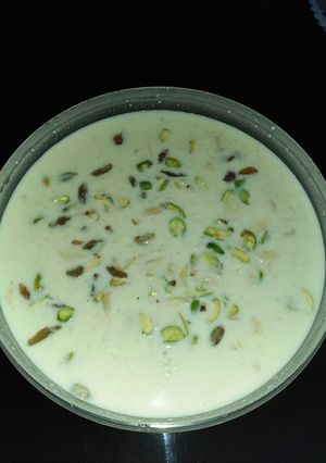 A picture of Rice kheer.