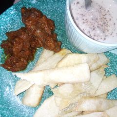 A picture of Crispy yam /kapachino.