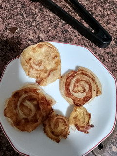 Una foto de Rollitos de Bacon y Queso