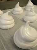 Suspiros de merengue italiano