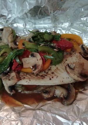Una foto de Pescado al vapor