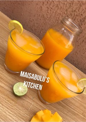 A picture of Mango lemonade.