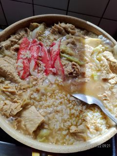 白菜滷泡飯 的食譜成品照片