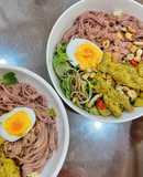 Phở gạo lứt nạc heo xào