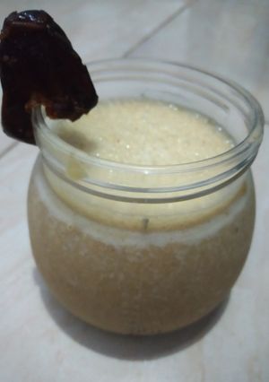 Foto resep Jus susu Kurma segar sederhana
