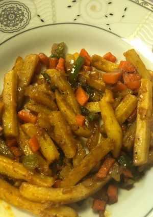 صورة لوصفة بطاطا بالصويا صوص بطريقتي
