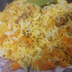 A picture of Biryani.