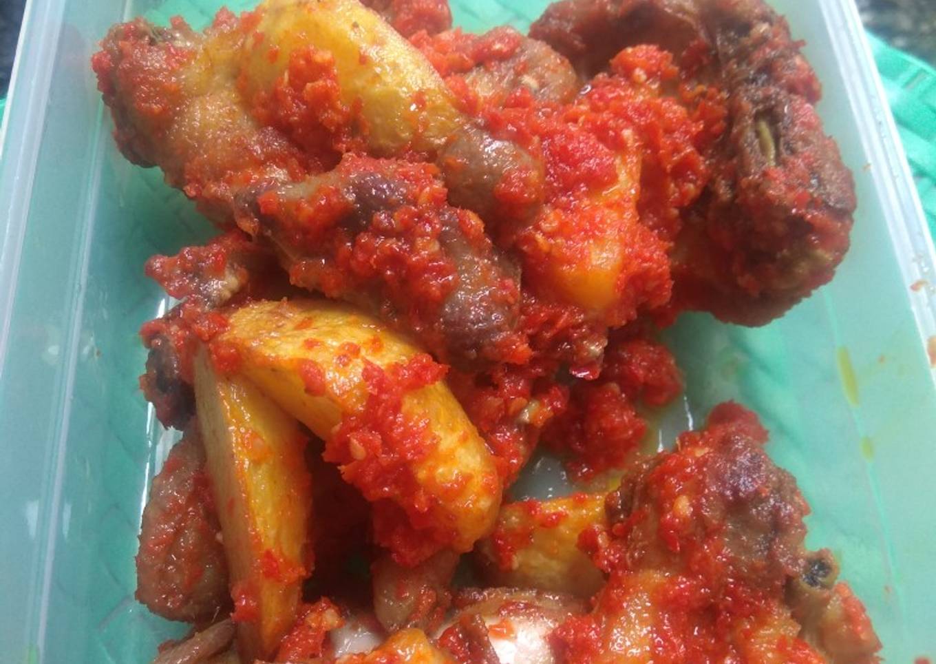 Ayam Kentang Balado