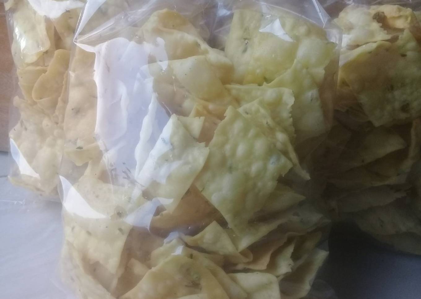 Kue bawang renyah