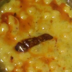 A picture of Boondi Wali Kadhi.
