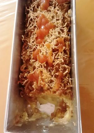 Foto resep mie kentang sauce bechamel :)