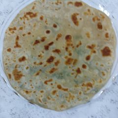 A picture of Flour cheese paratha.