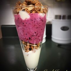 A picture of Frozen Berries Parfait.