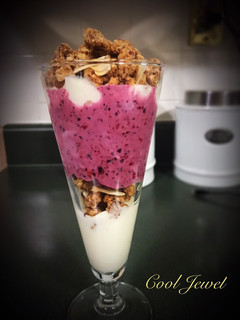 A picture of Frozen Berries Parfait.