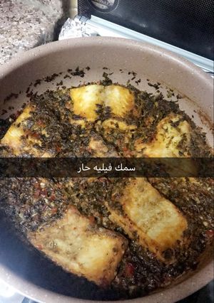 صورة لوصفة سمك فيليه حار