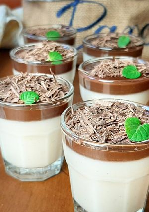 Foto di Panna cotta alla zuppa di latte e caffè
