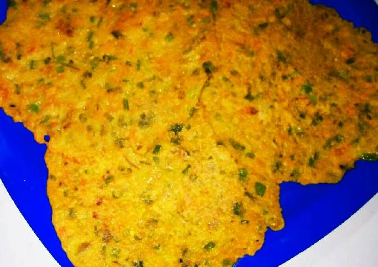 Recipe of Ultimate Bajra mix veg chilla