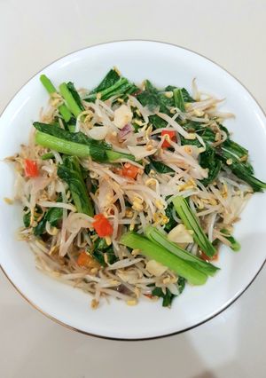 Foto resep Tumis tauge sawi