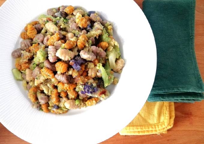 Come a Fai  Qualsiasi notte della settimana Cavatelli e cavoli colorati