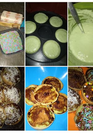 Foto resep Terang bulan mini (rasa pandan)