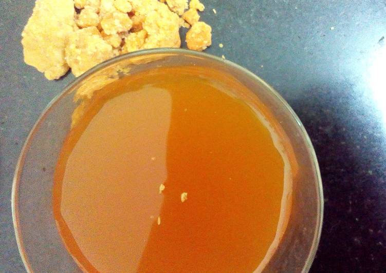 Recipe of Any-night-of-the-week Pannagam / Jaggery Based Sorbet