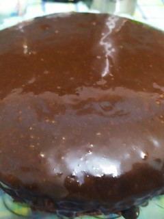 Una foto de Torta de chocolate húmeda